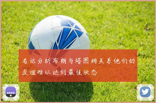 名记分析布朗与塔图姆关系他们的友谊难以达到最佳状态